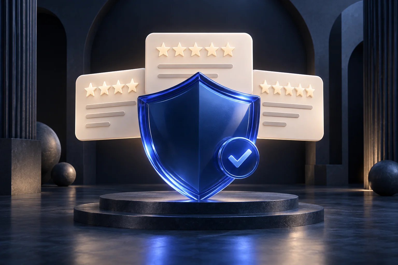 Brand Review Defender product visual